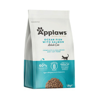 no pork APPLAWS Complete Dry Adult Ocean Fish With Salmon 1,8kg
