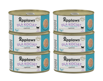 Applaws Cat Kitten Tuna for Kittens 6x70g Can