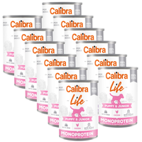 CALIBRA Dog Life Puppy &amp; Junior Chicken 12x400g
