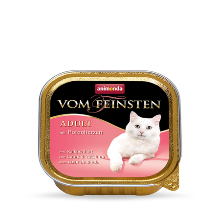 Animonda Vom Feinsten Adult Cat Turkey Hearts 6x100g