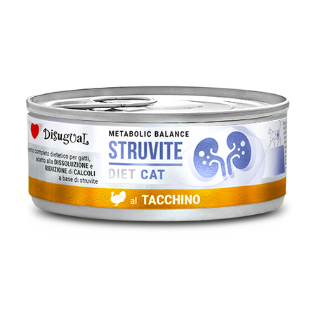 Disugual Wet cat food Veterinary STRUVITE Turkey (adult) 85g
