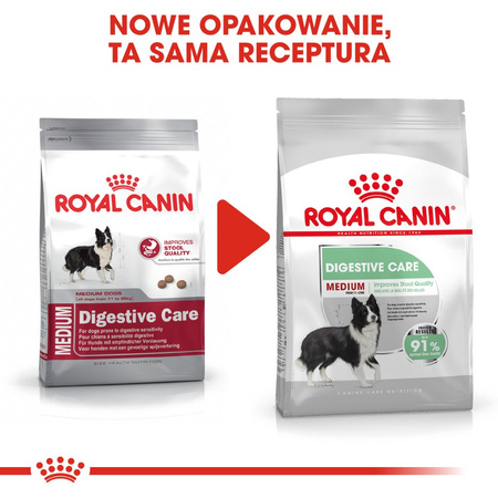 ROYAL CANIN CCN Medium Digestive Care 3kg dry food for adult, medium breed dogs with sensitive digestive tracts