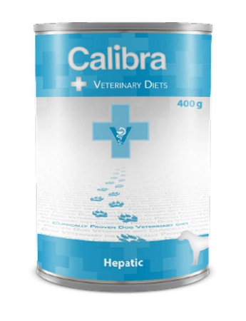 no pork Calibra Veterinary Diets Dog Hepatic 400g