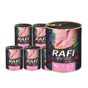 no pork Dolina Noteci Rafi with turkey 6x800g