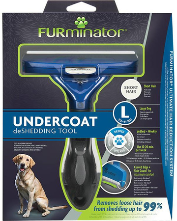 FURMINATOR Combing Tool for Short-haired Large Dogs