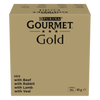 Purina Gourmet Gold Mus mix 96x85g (beef, rabbit, lamb, veal)