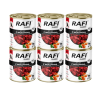 DOLINA NOTECI Rafi Classic wet dog food with beef 6x800g