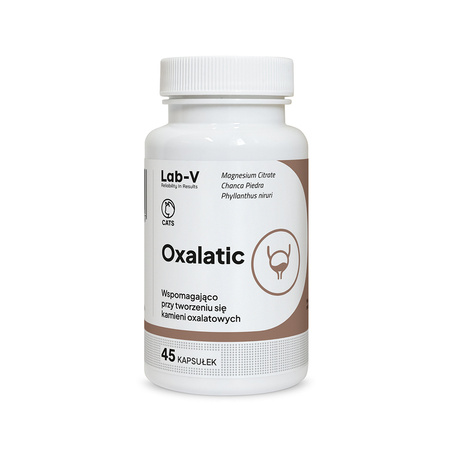 Lab-v Oxalatic – Support for cats with oxalate stone formation 2x45 capsules