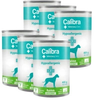 CALIBRA Veterianry Diets Dog Hypoallergenic Insect & Rabbit 6x400g