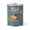 WILD FARM Superfood Beef (Beef with pumpkin, potatoes and parsley) 6x800g grain-free dog food