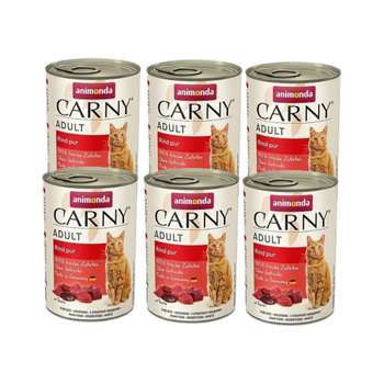 no pork Animonda Cat Carny Adult Beef 6x400g