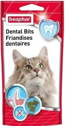 SALMON BITS 35G - salmon-flavored treat with malt paste for cats