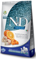 no pork Farmina N&D Ocean Canine Adult Medium&Maxi Cod Pumpkin&Orange 12kg