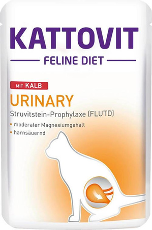 NO PORK Kattovit Urinary Veal 12x85g