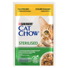 CAT CHOW Sterilised Cat Food with Chicken and Eggplant in Sauce 85g - 20 SIZES + 6 FREE !!!