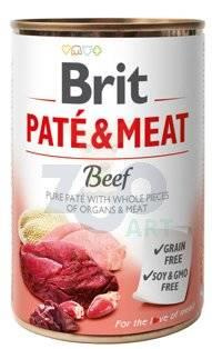 Brit Pate &amp; Meat with Beef 400g