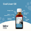 Lab-v Cod Liver Oil – 100% cod liver oil for dogs and cats, 2x100 ml