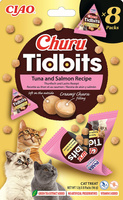 INABA Cat Churu Tidbits - tuna and salmon 8x12g