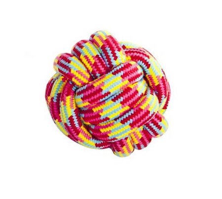 Dingo Braided Parrot Ball for Dogs