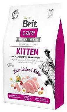 no pork Brit Care Cat Grain-Free Kitten Healthy Growth & Development with Chicken & Turkey 7kg