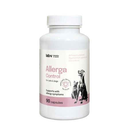 Lab-v Allerga Control – Support for allergy symptoms 2x90 capsules