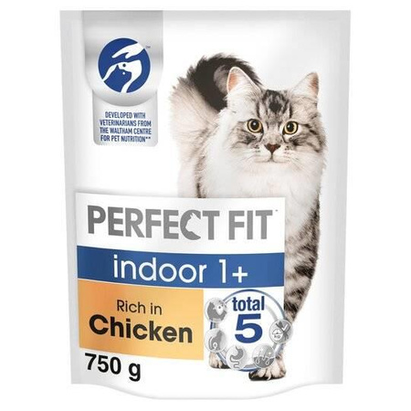 no pork PERFECT FIT Indoor 1+ with Chicken 750g