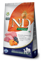 Farmina N&D Pumpkin Grain Free canine LAMB & BLUEBERRY ADULT MEDIUM & MAXI 12kg