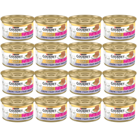 Purina Gourmet Gold Kitten Mousse with Veal 48x85g