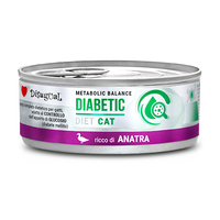Disugual Wet cat food Veterinary DIABETIC Duck (adult) 85g