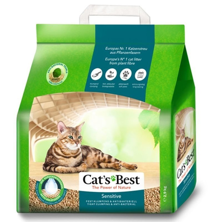 JRS Cats Best Sensitive (Green Power) cat litter 8L/2.9kg