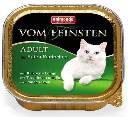 Animonda Vom Feinsten Adult Cat Turkey and Rabbit 6x100g