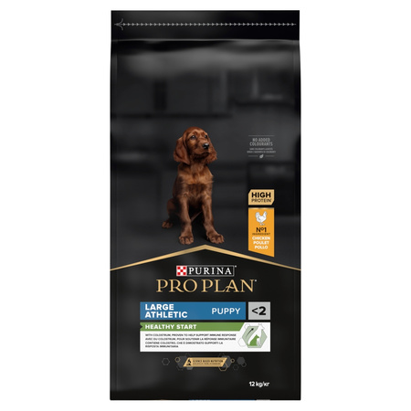 Purina Pro Plan Large Puppy Athletic Optistart, Chicken and Rice 12kg
