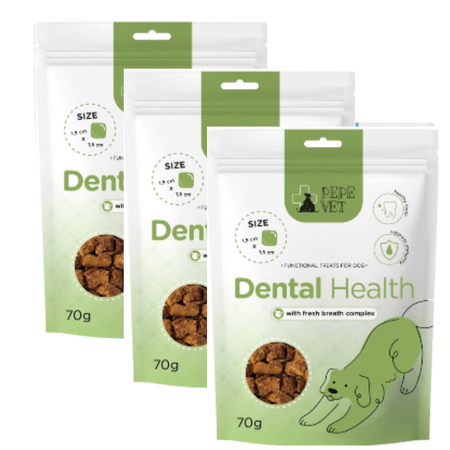 PEPE VET Dental Health 3x70g 
