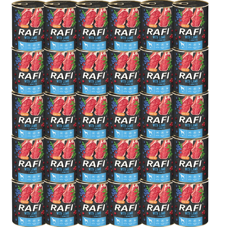 NO PORK Dolina Noteci Rafi with lamb 30x800g