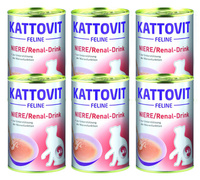 NO PORK Kattovit Drink Niere/Renal Chicken 6 x 135ml