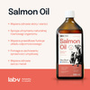 Lab-V 100% Salmon Oil for Dogs and Cats of All Ages 500ml Cold-pressed