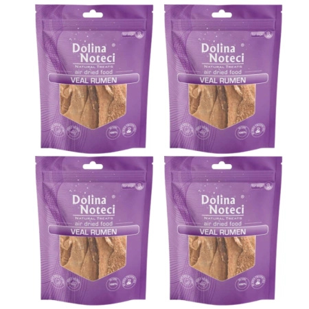 DOLINA NOTECI Natural Treats Veal Rumen veal rumen dog treat 4x100g