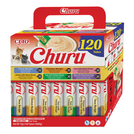 INABA Churu for cats - mix with tuna and chicken 2x(120x14g)