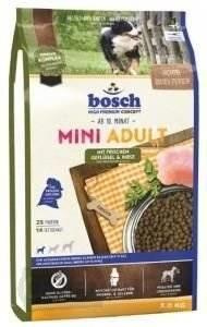 no pork BOSCH Mini Adult Poultry & Millet 3kg