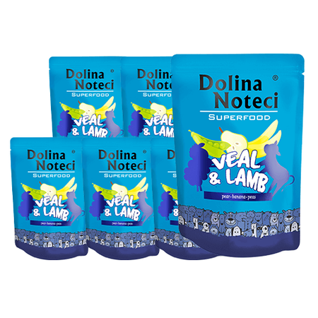 NO PORK Dolina Noteci Superfood Veal and Lamb 10x300g