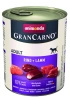 no pork Animonda Grancarno Adult Dog Beef + Lamb 800g