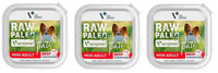 no pork Vetexpert Raw Paleo Pate Mini Adult Beef 3x150g