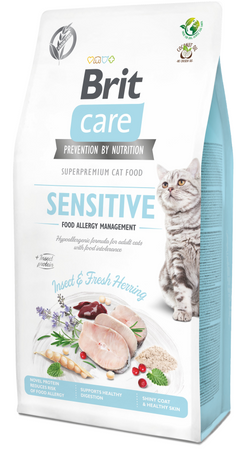 BRIT Care Cat Grain-Free Sensitive Allergy Management Insect 2x7kg