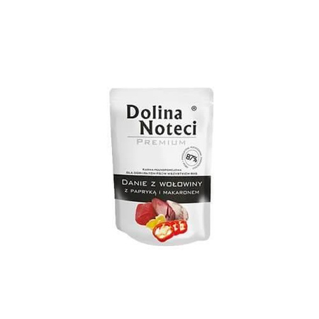 No pork Dolina Noteci Premium Beef Meal with Peppers and Noodles 10x100g