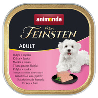 Animonda Dog Vom Feinsten Adult Turkey with Ham 150g
