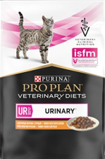 no pork PURINA Pro Plan Veterinary Diets UR Urinary Cat Salmon 10x85g
