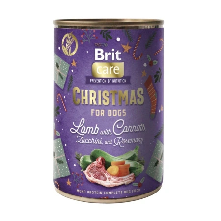 BRIT MONO PROTEIN Christmas Lamb with Carrots - Lamb and Carrots 6x400g