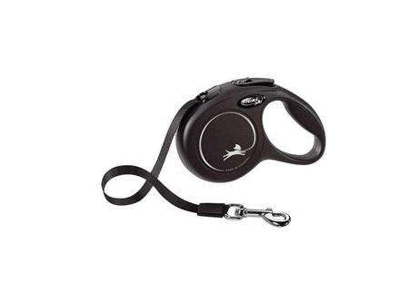 Flexi Leash New Classic XS Tape 3m Up to 12kg Black