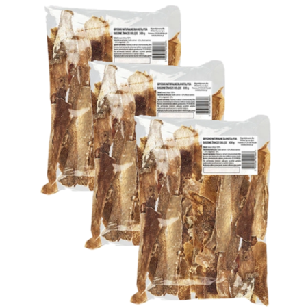 DOLINA NOTECI Natural delicacy chews for dogs and cats, calf tripe 3x300g