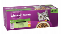 WHISKAS TASTY MIX wet cat food Chef's Choice in sauce 40 x 85 g